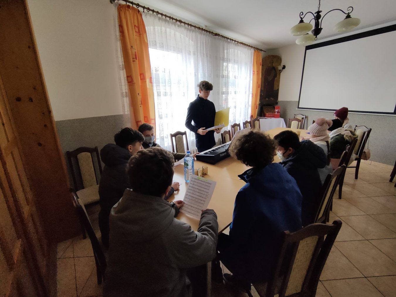 Zajęcia Dziecięcego Chóru Cerkiewnego