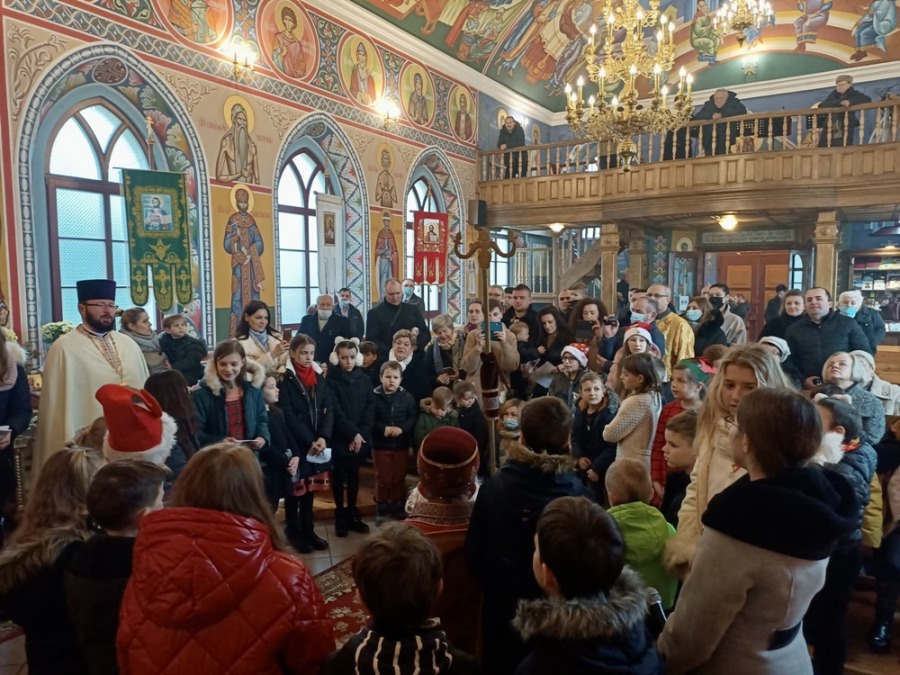 Mikołajkowe spotkanie w Lubinie.