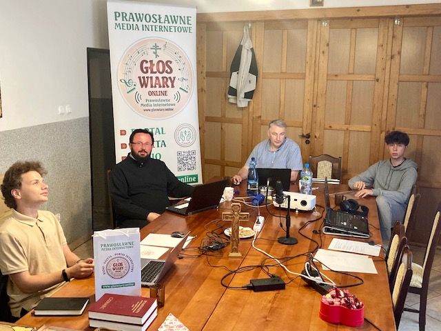 Zebranie redaktorów Prawosławnego Radia Internetowego ,,Głos Wiary”
