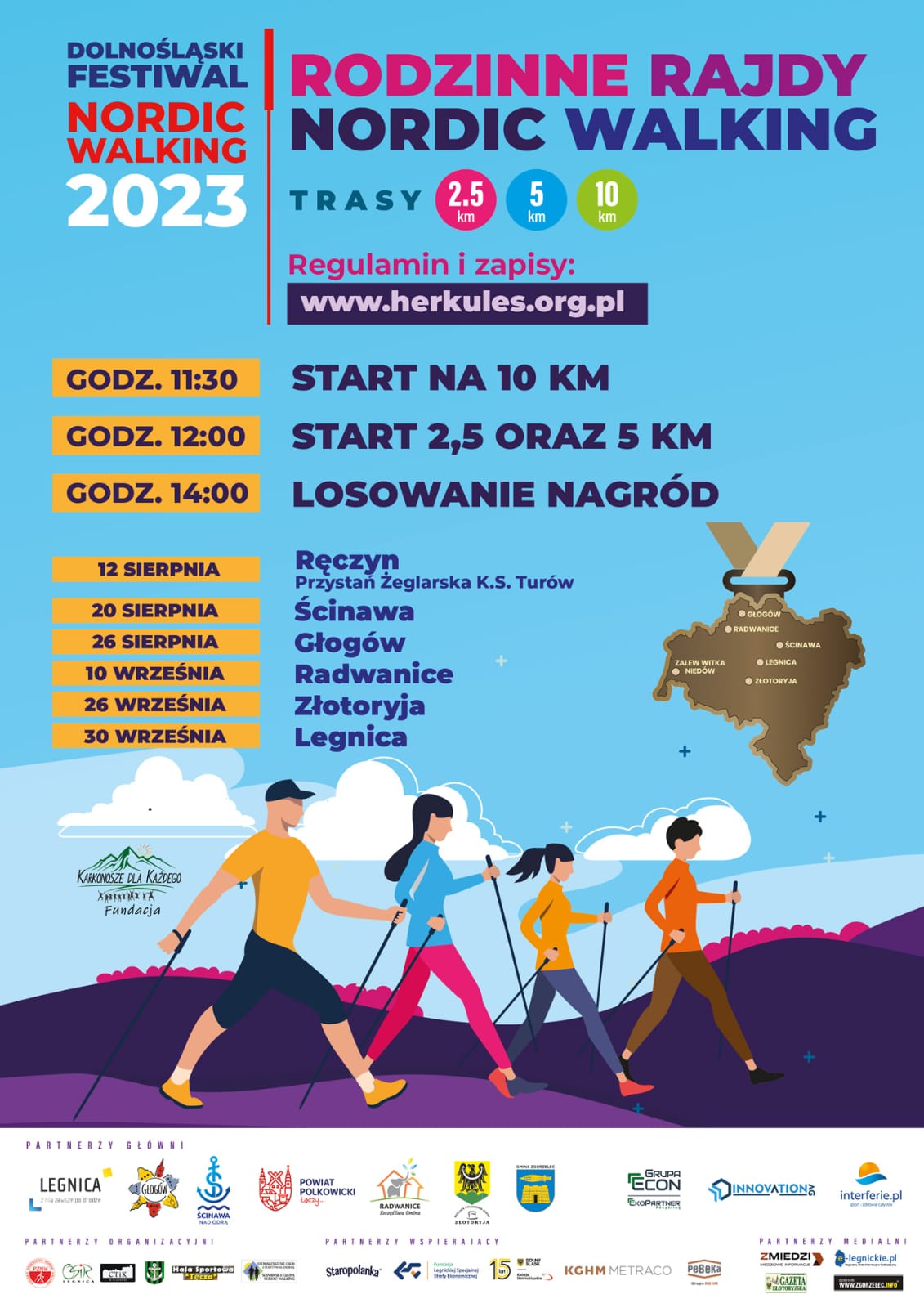 Nordic Walking – Rodzinne Rajdy